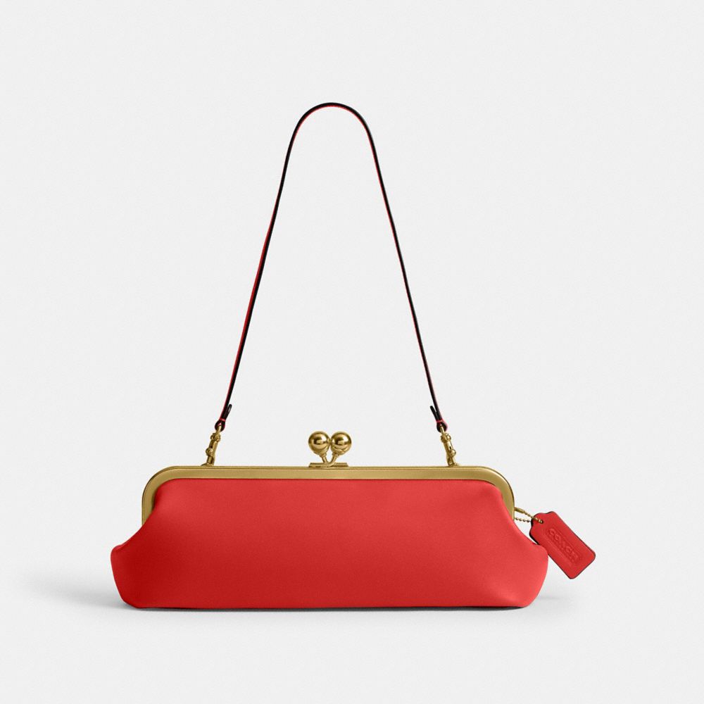 COACH®,Buy Now Kisslock Frame Bag 30,,Front View