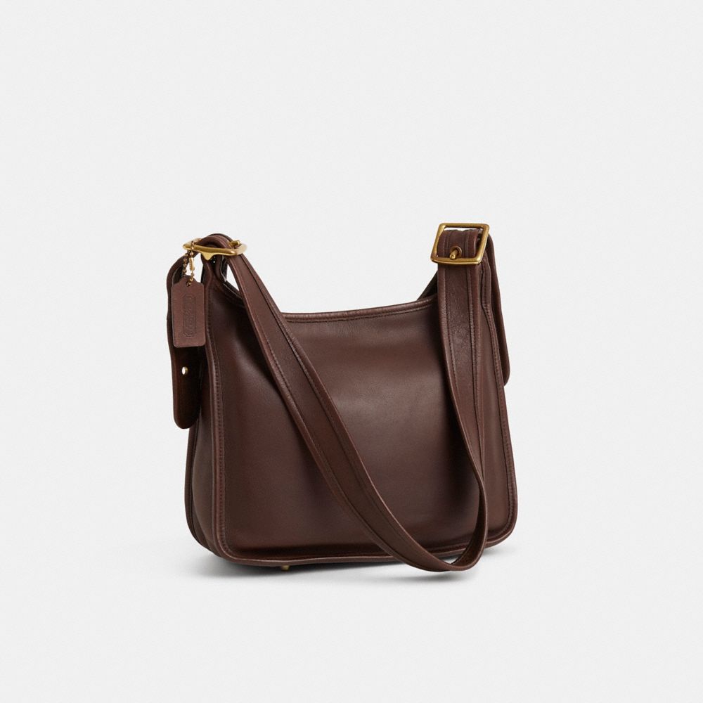 COACH®,Vintage Legacy Zip Bag,,Angle View