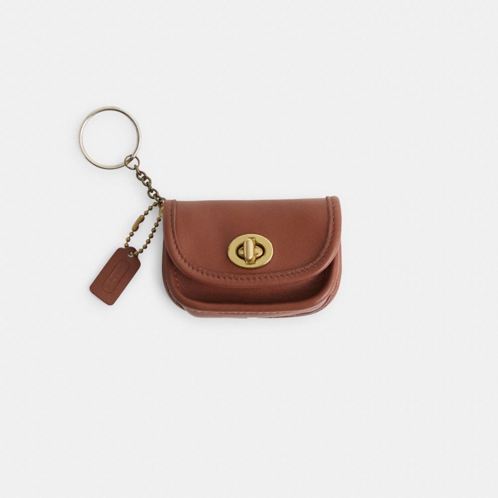 COACH® | Vintage Mini City Bag Coin Purse Keychain Fob