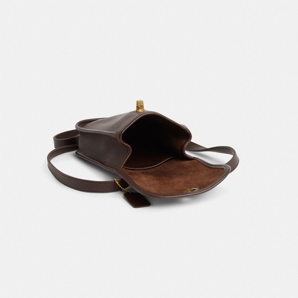 COACH®,Vintage Small Sidepack,,Inside View,Top View