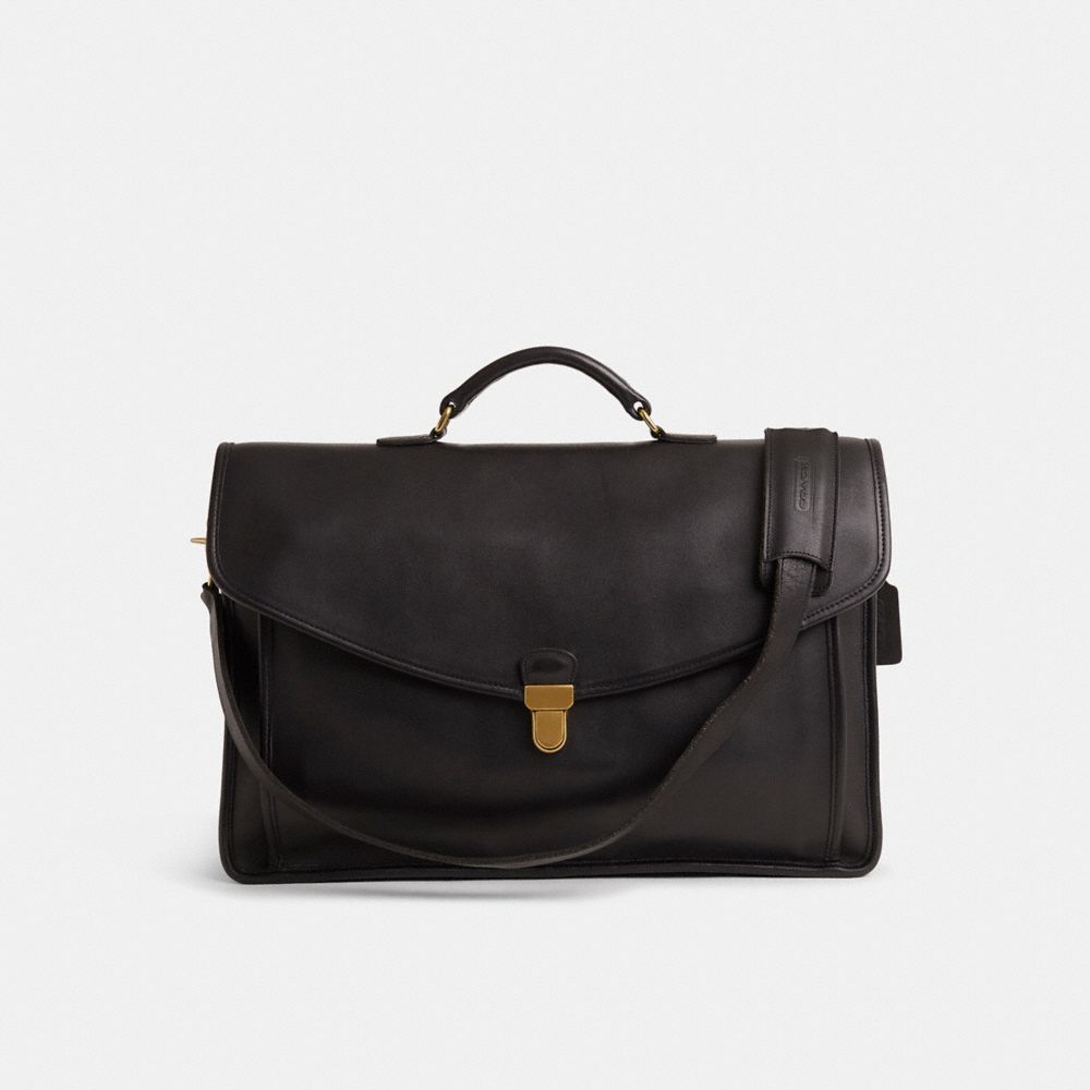 COACH®,Vintage Morgan Brief,,Front View