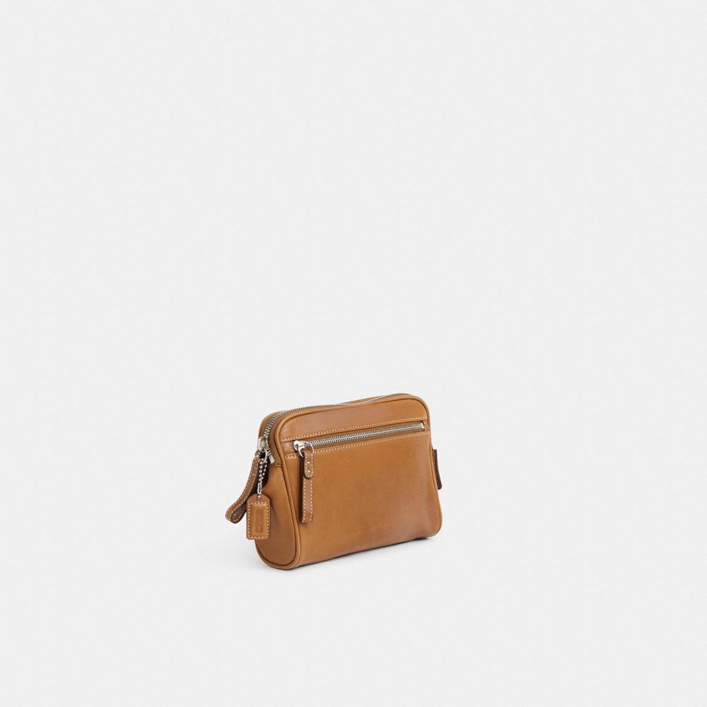 COACH®,Vintage Cosmetic Case,,Angle View