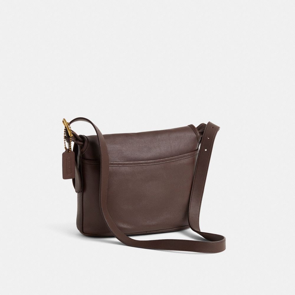 COACH®,Vintage Soho Fletcher Bag,Brown,Angle View