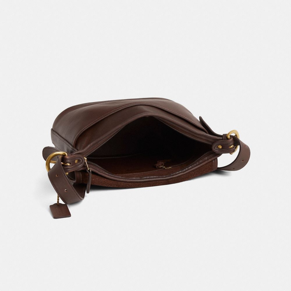 COACH®,Vintage Soho Fletcher Bag,Brown,Inside View,Top View