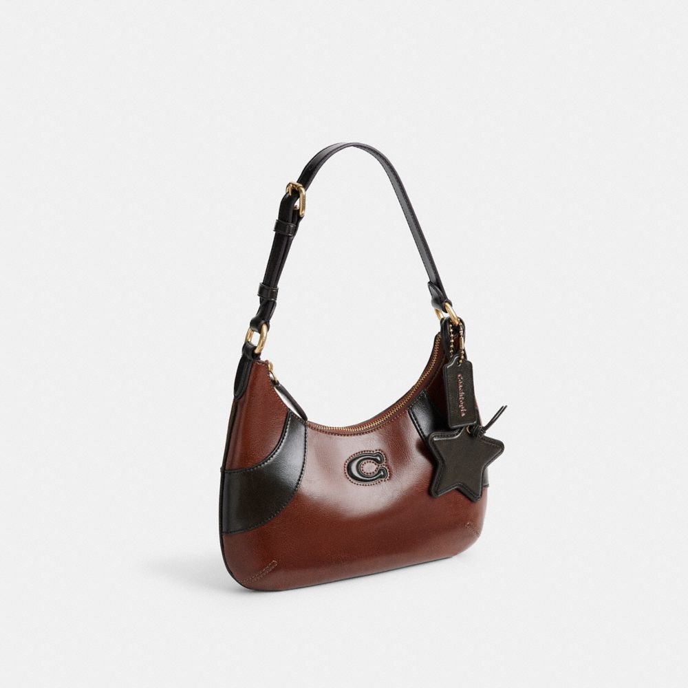Bowling Flat Hobo Shoulder Bag | Coachtopia ™