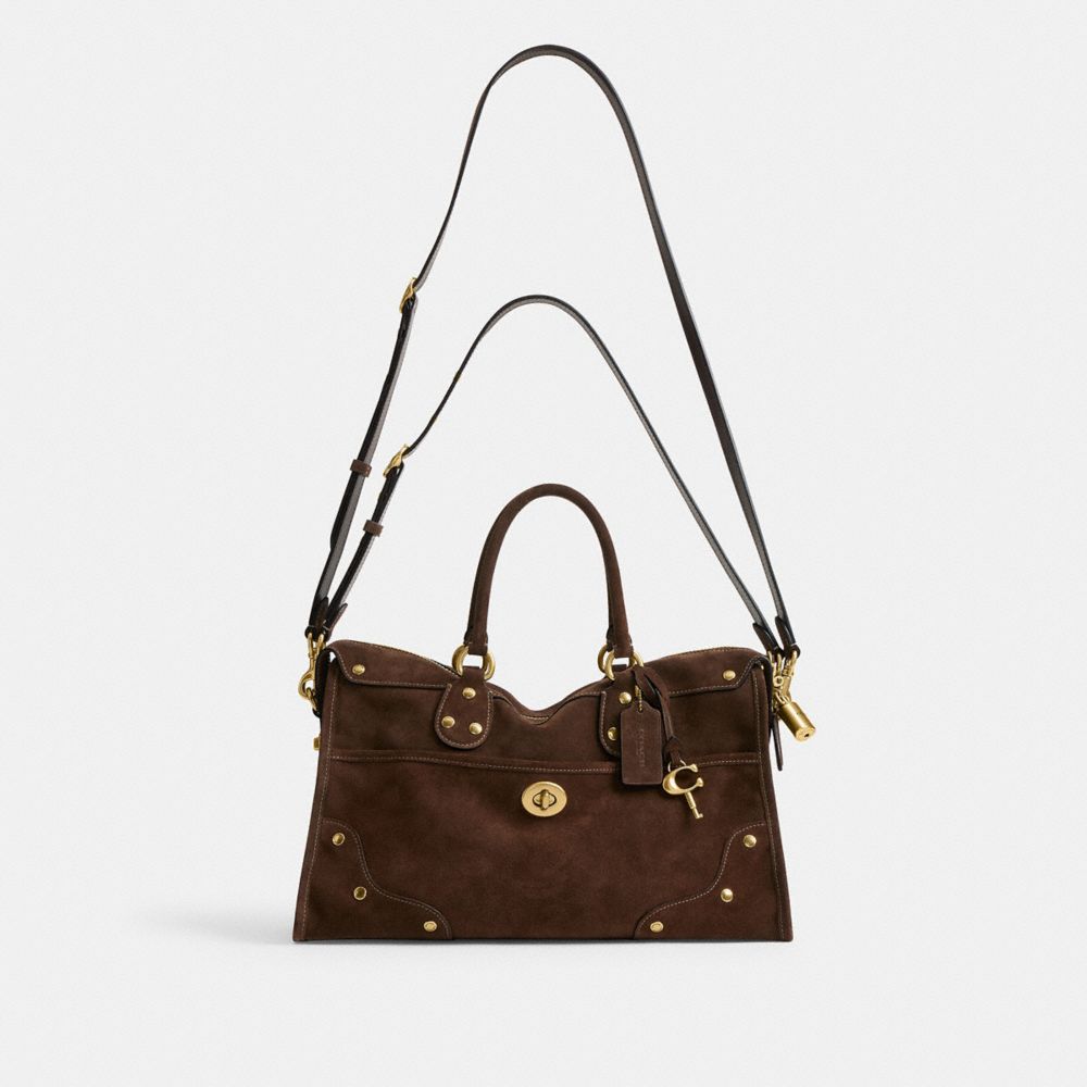 Женские сумки Coach Rhyder Satchel Bag 38 — фото 7