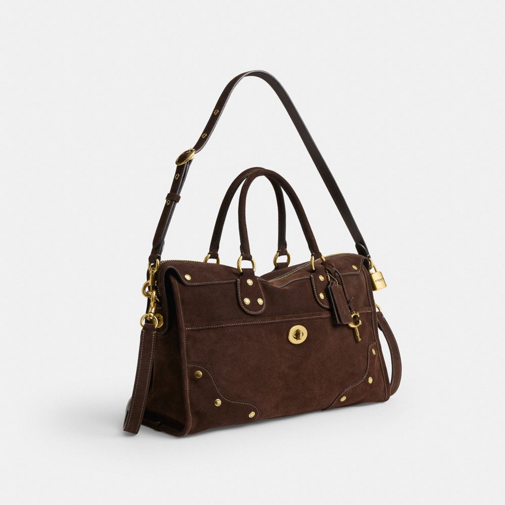Женские сумки Coach Rhyder Satchel Bag 38 — фото 2