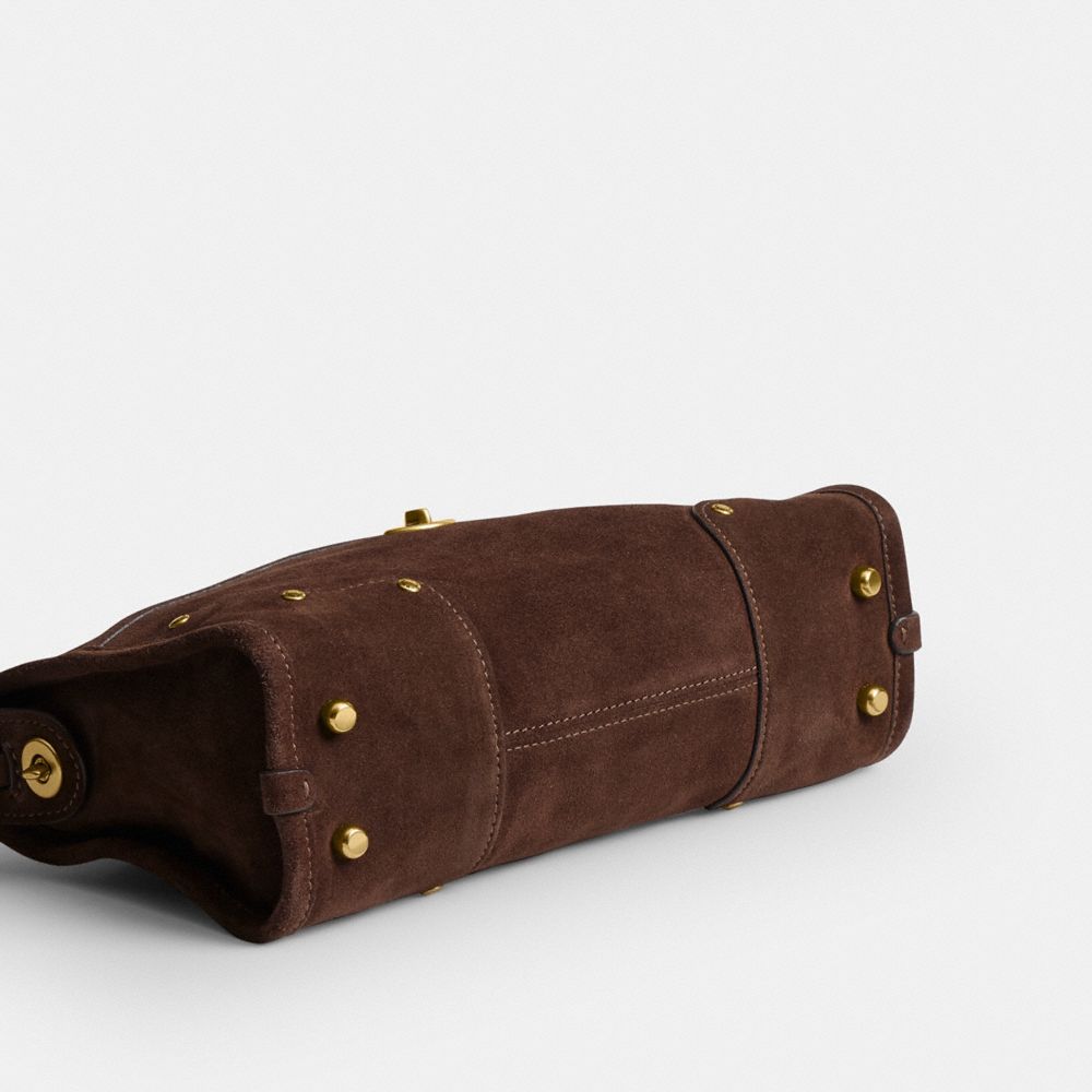 Женские сумки Coach Rhyder Satchel Bag 24 — фото 5