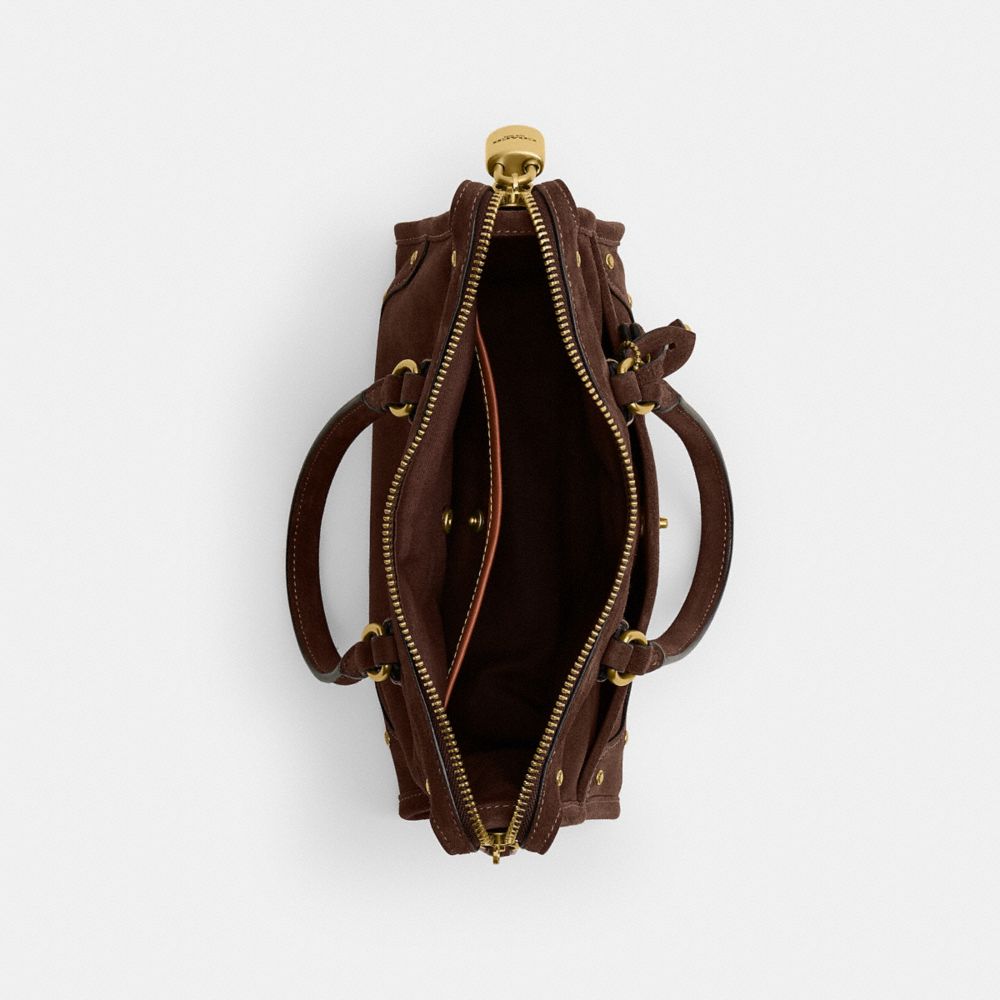 Женские сумки Coach Rhyder Satchel Bag 24 — фото 4