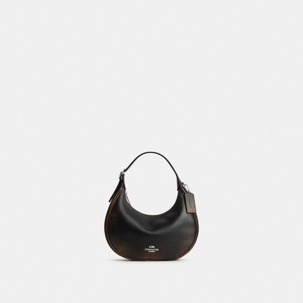 COACH®,Emily Shoulder Bag In Loved Leather,,Front View