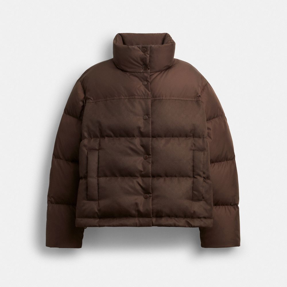COACH®,SIGNATURE PUFFER,,Front View