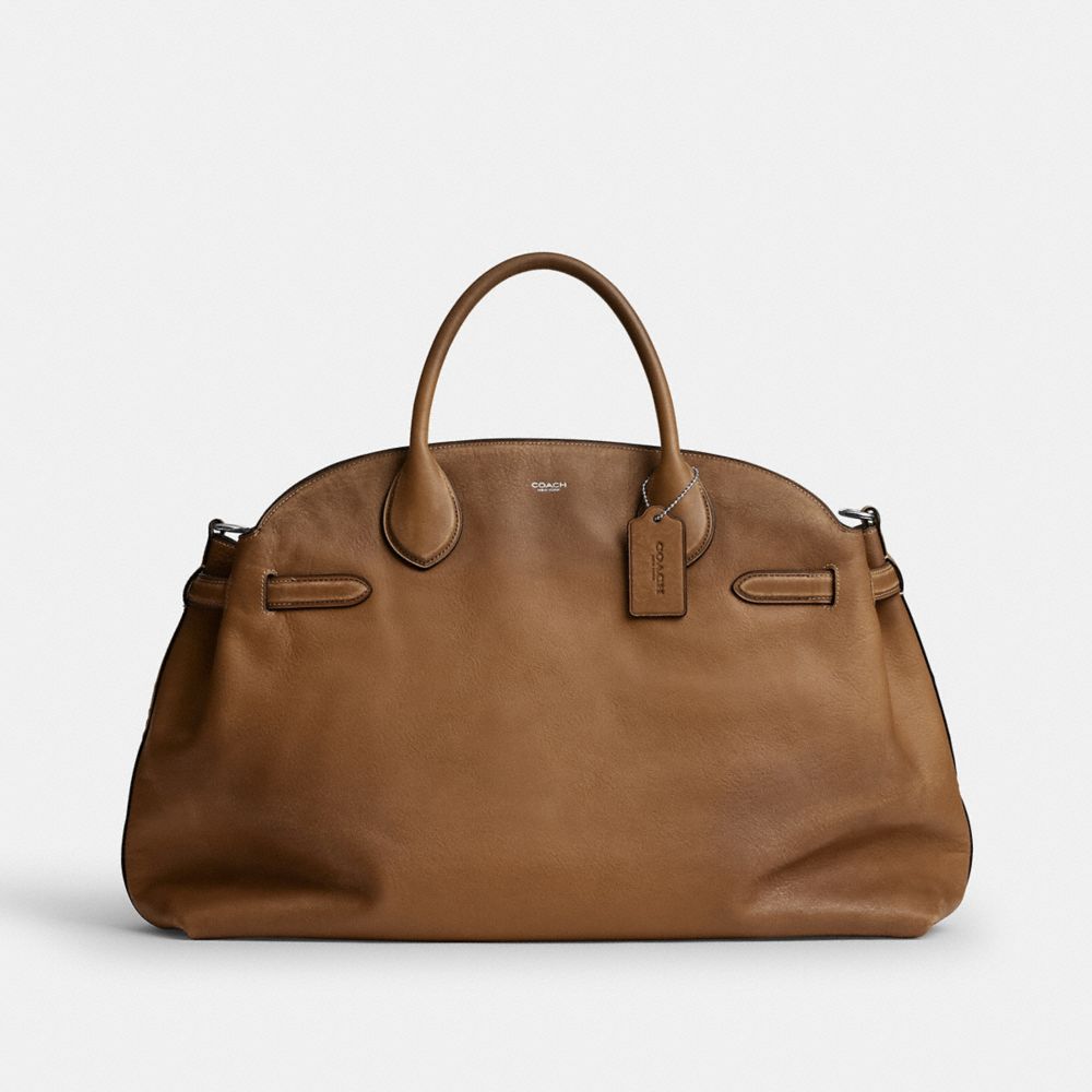 COACH®,Sac Soft Empire Carryall 48 en Cuir Loved,Très grand,,Front View