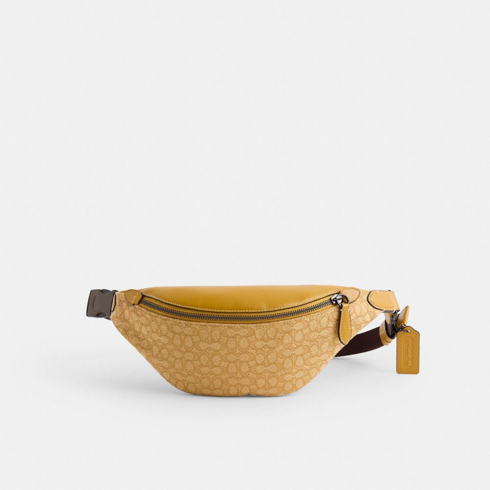 Restored Charter Belt Bag 7 In Micro Signature Jacquard | COACH®