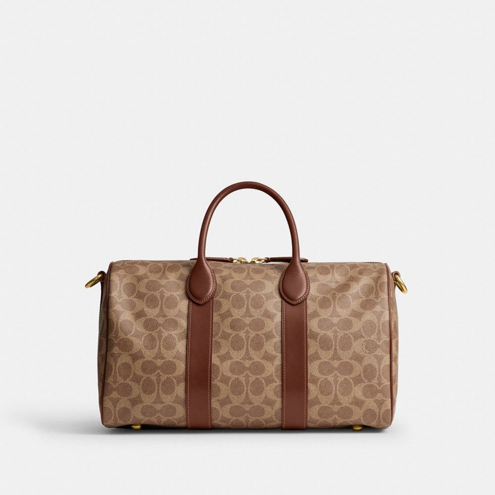 Disney X Coach Compass Bag 35 With Mickey Mouse