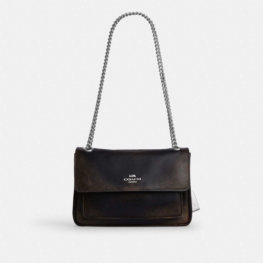 COACH®,Elodie Crossbody Bag 24 In Loved Leather,,Front View