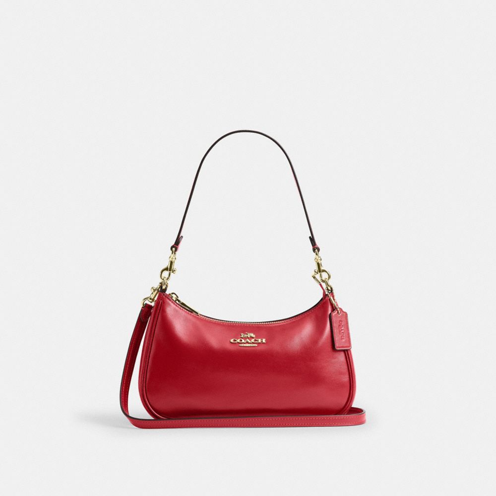 COACH®,Soft Teri Shoulder Bag,,Front View