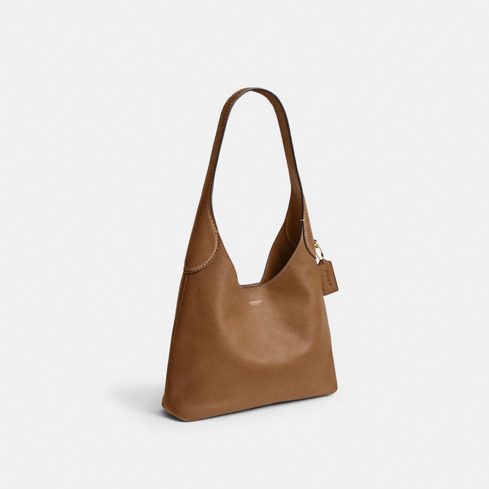 【値下げ】コーチ　ＣＯＡＣＨ　美品　ブラウンレザー 　　　ビジネスバッグ 公式】COACH – コーチ | ブルックリン ショルダー バッグ 28・ラブド