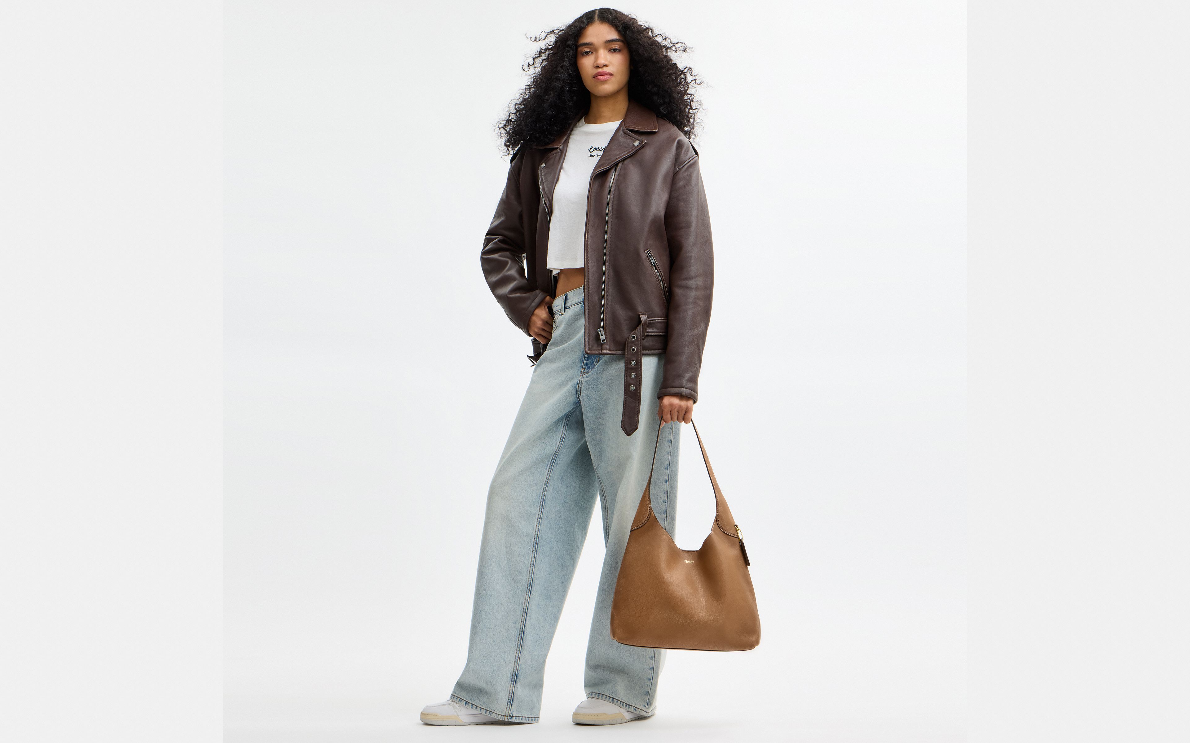 Brooklyn Shoulder Bag 34 In Loved Leather
