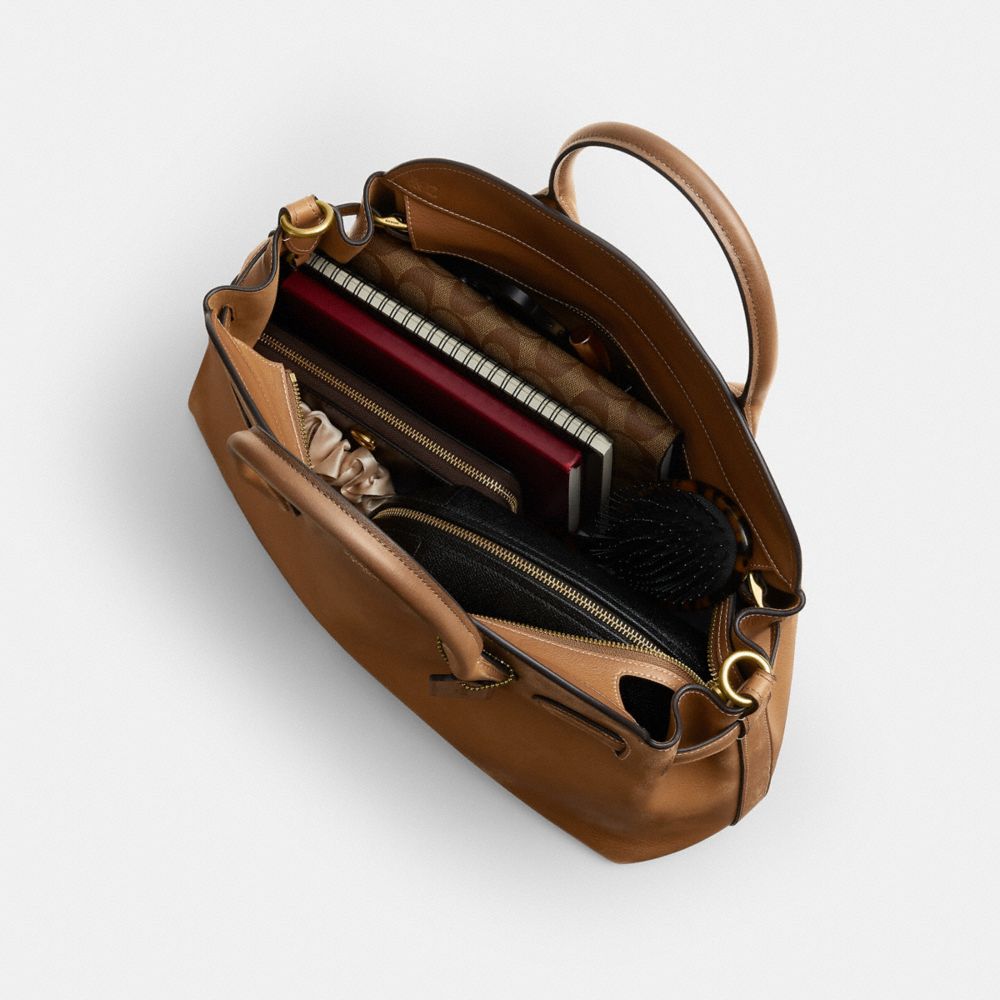 Soft Empire Carryall Bag 40 In Loved Leather