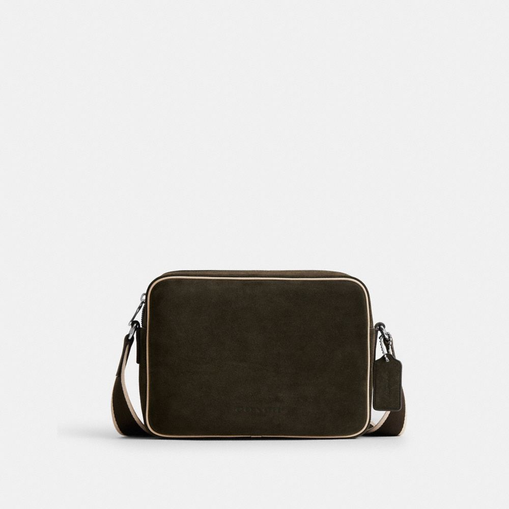COACH®,Sac bandoulière Colton 25,Moyen,SV/Eben/Ivoor,Front View