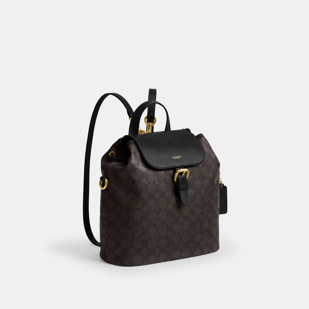 【新品　未使用】コーチ　COACH リュック　2way 人気商品 公式】COACH – コーチ | パス バックパック・シグネチャー キャンバス