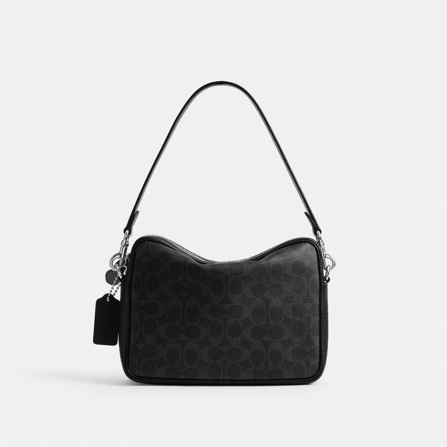 Мужская сумка Coach Dakota Crossbody Bag In Signature UpcraftedLeather, цвет: Чёрный — фото 3
