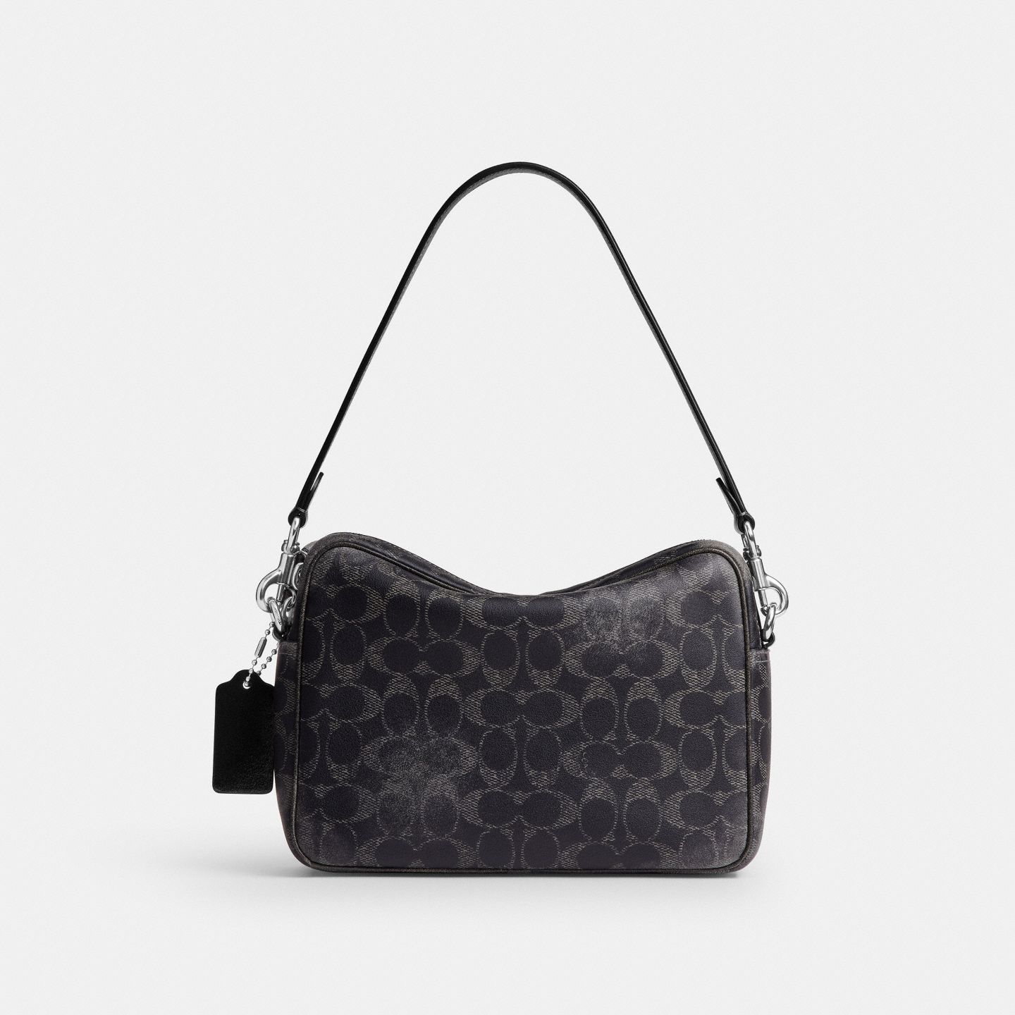 Мужская сумка Coach Dakota Crossbody In Loved Signature, цвет: Чёрный — фото 3