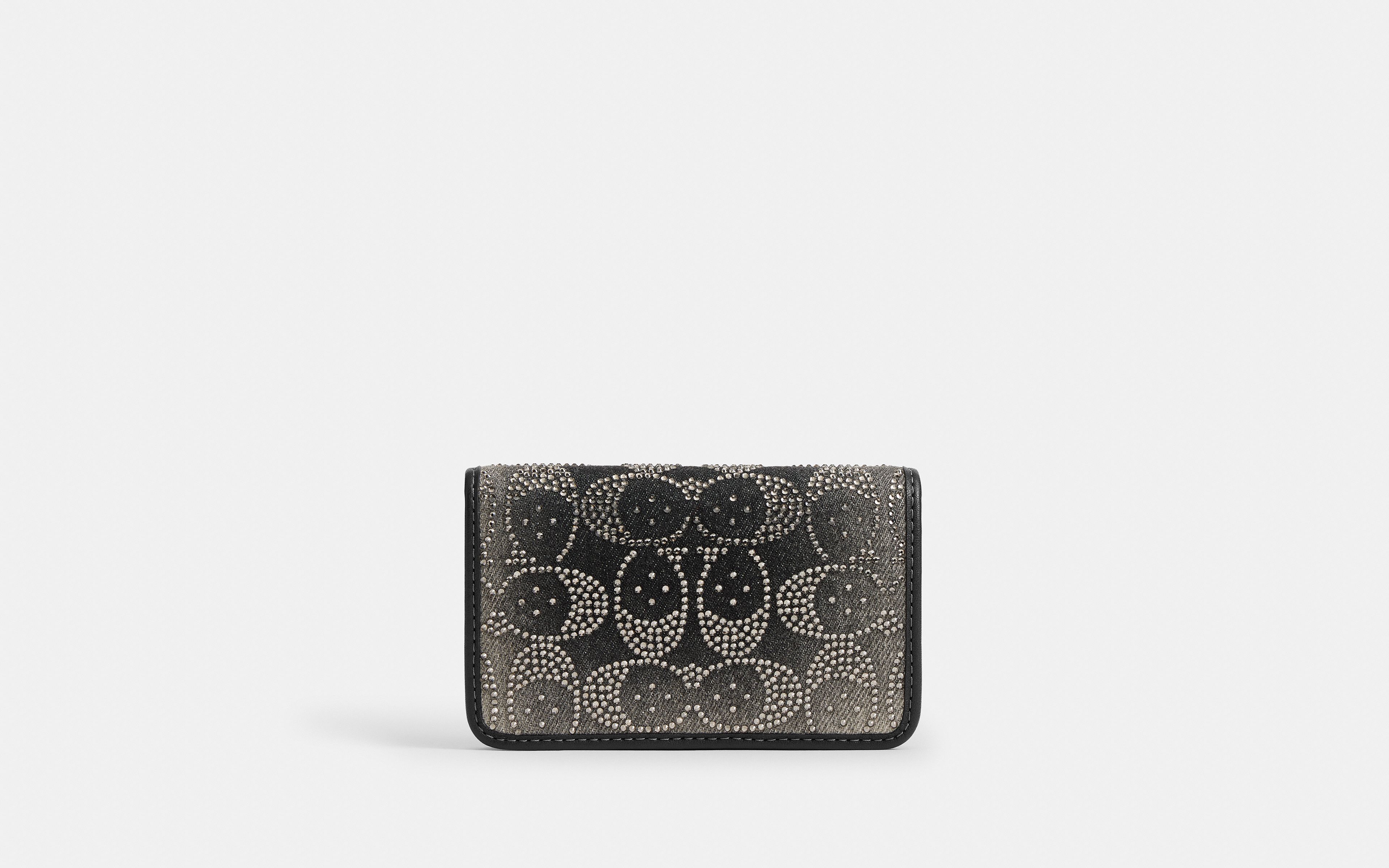 Essential Slim Card Case With Crystal Signature