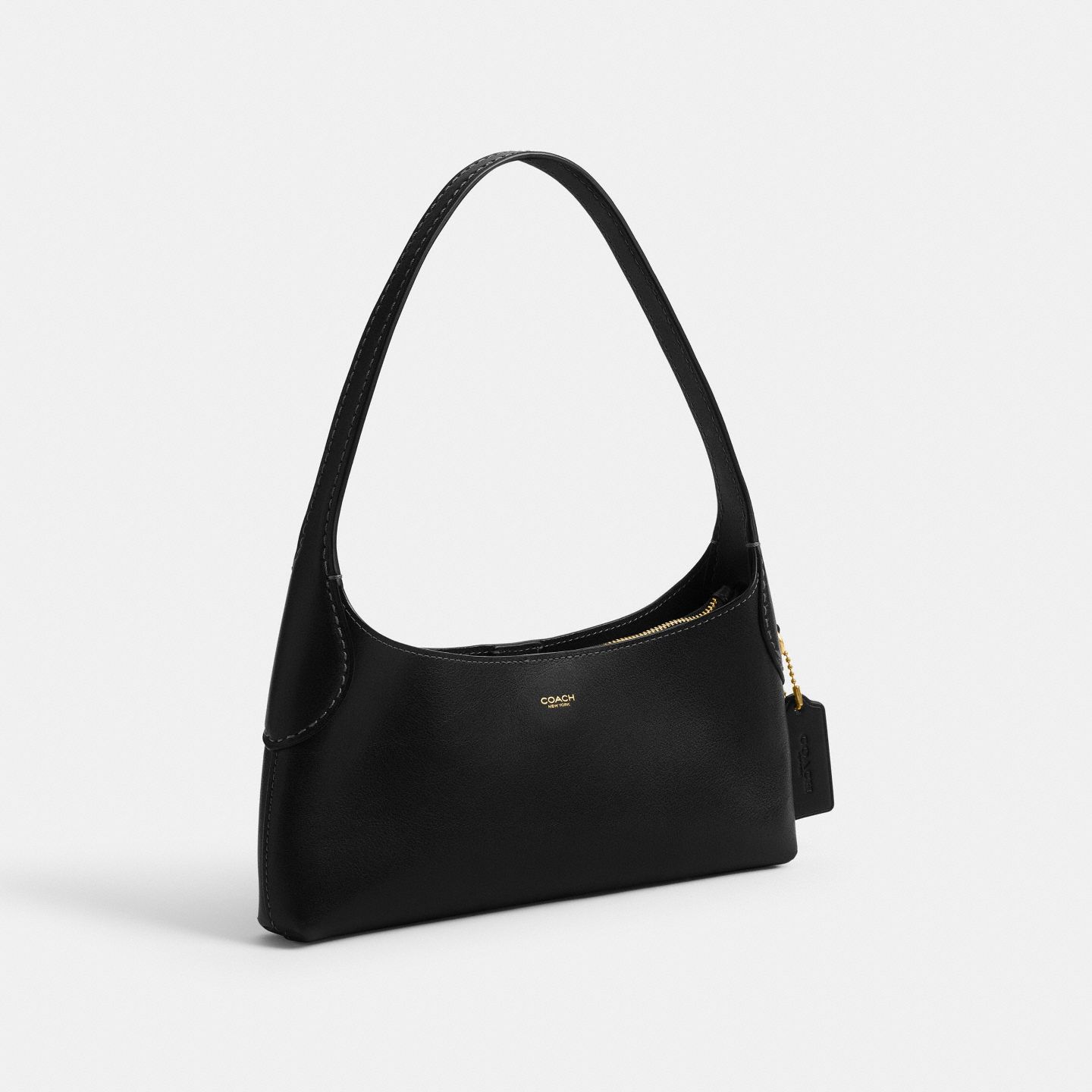 Женская сумка Coach Brooklyn Shoulder Bag 26, цвет: Латунный / Чёрный — фото 2