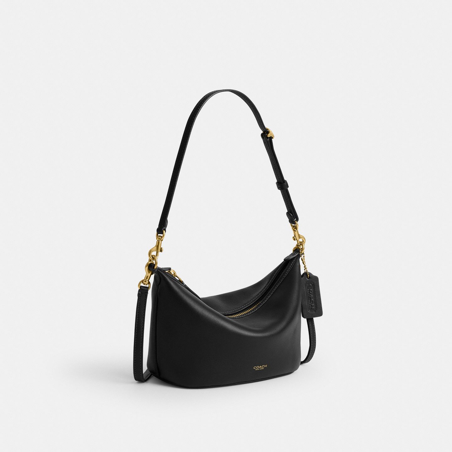 Женская сумка Coach Demi, цвет: Латунный / Чёрный — фото 2