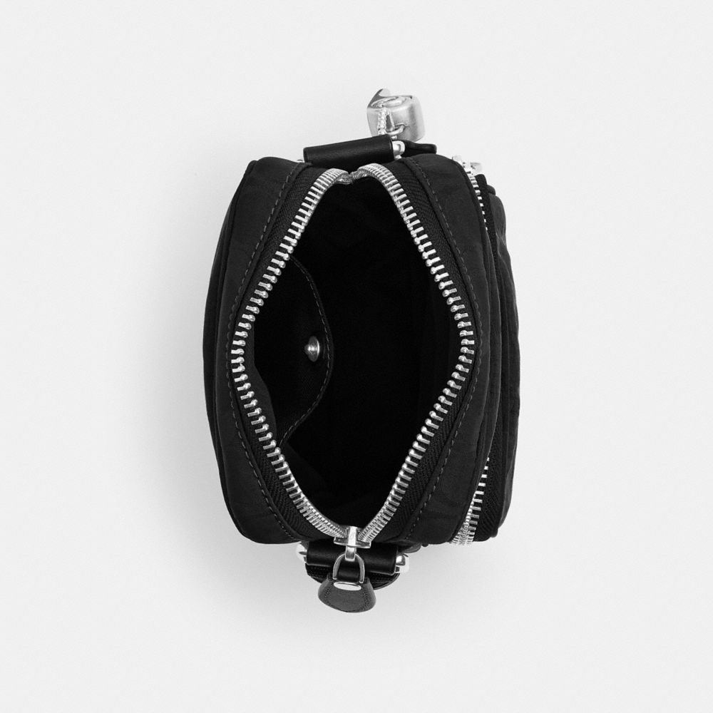 Locke Crossbody Bag Signature Nylon Jacquard