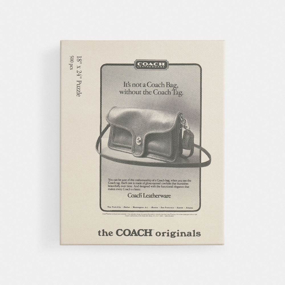 COACH®, Archive Tabby Puzzle,,Front View