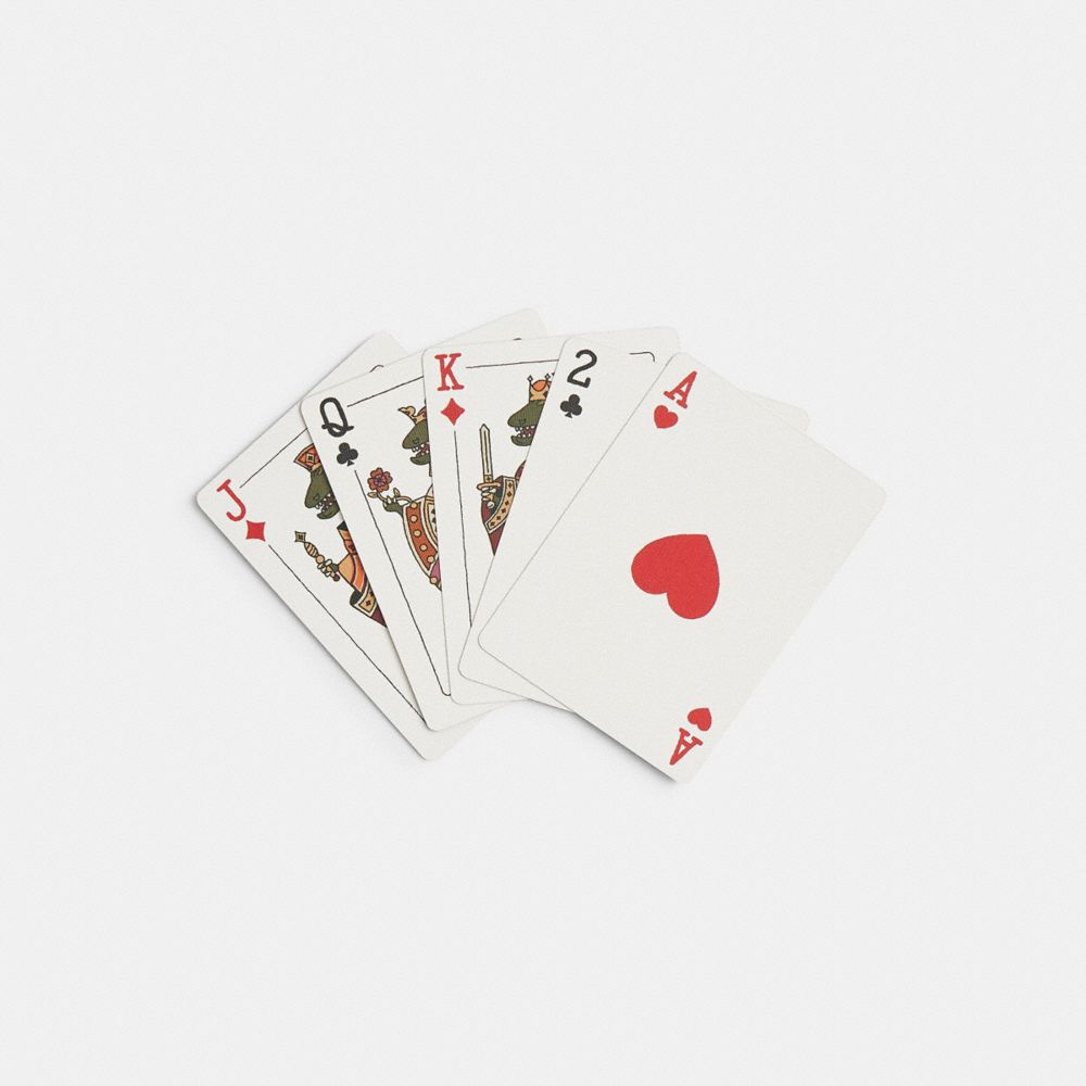 COACH®,Signature Playing Cards,,Front View