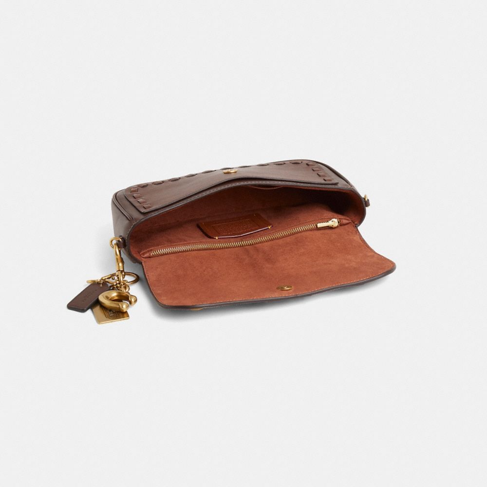 COACH®,Upcrafted Brook Flap Chain Bag,,Inside View,Top View