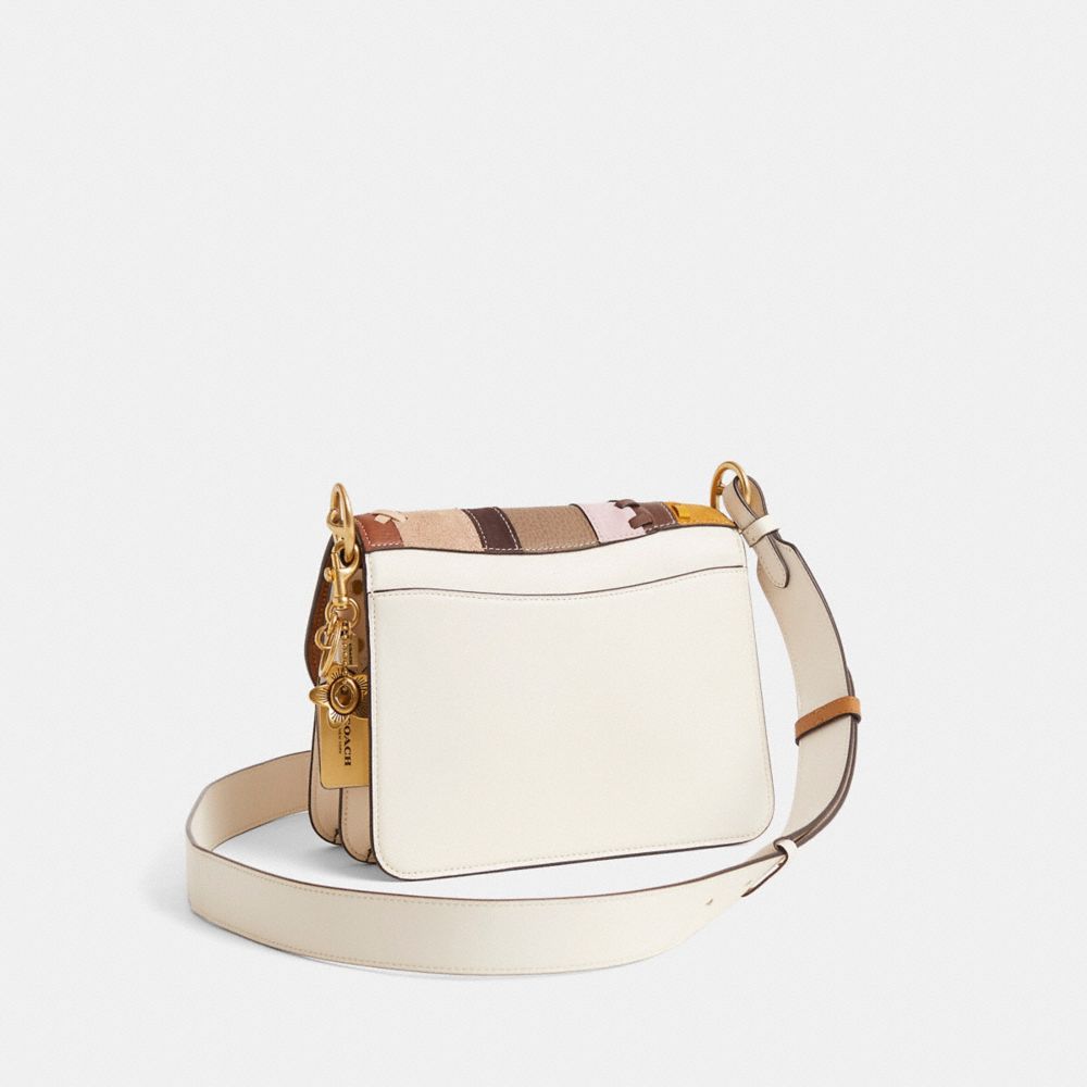 COACH®,Upcrafted Beat Shoulder Bag,,Angle View
