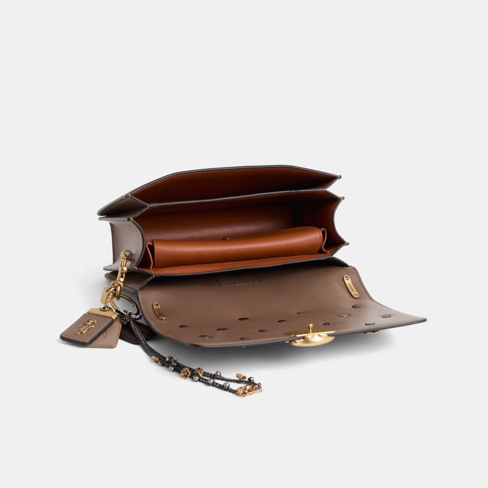 COACH®,Upcrafted Bandit Shoulder Bag,,Inside View,Top View