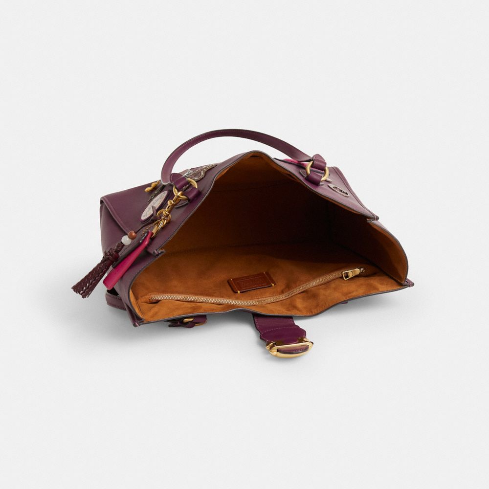 COACH®,Reloved Theo Tote Bag,,Inside View,Top View