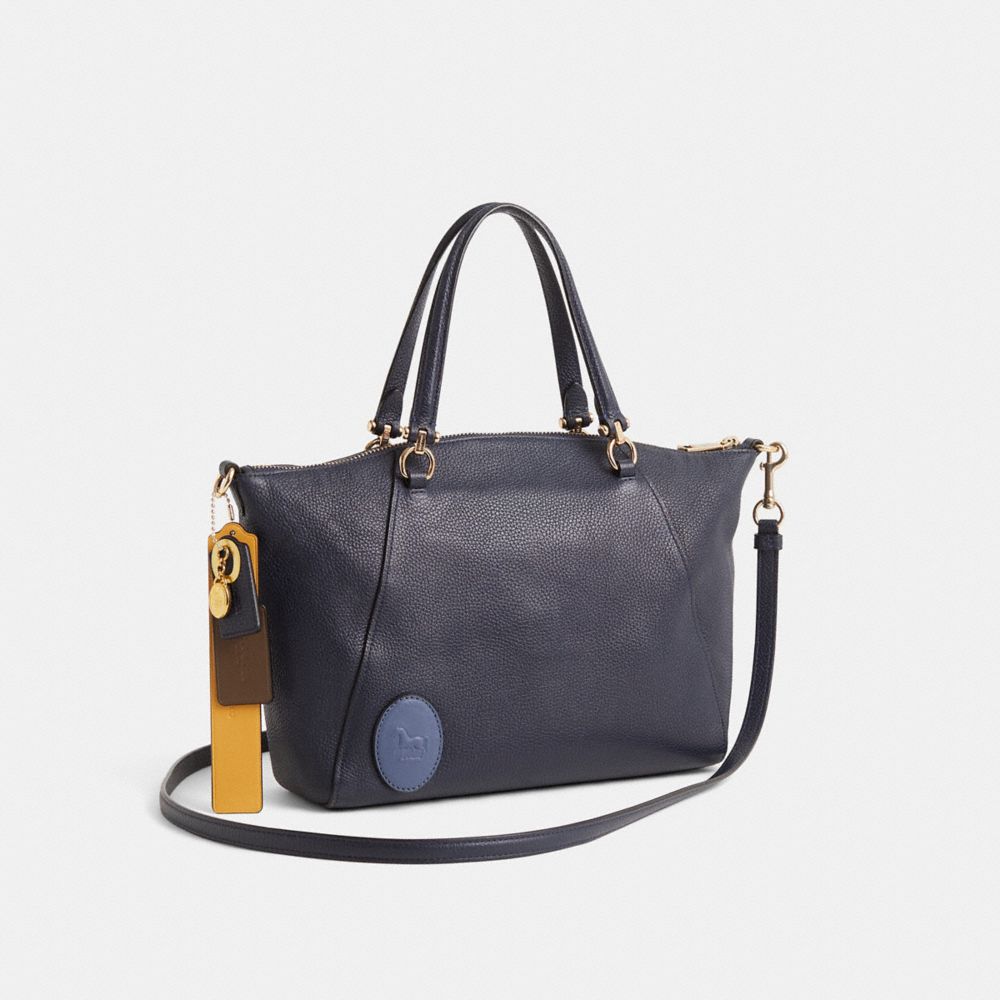 COACH®,Upcrafted Prairie Satchel,,Angle View