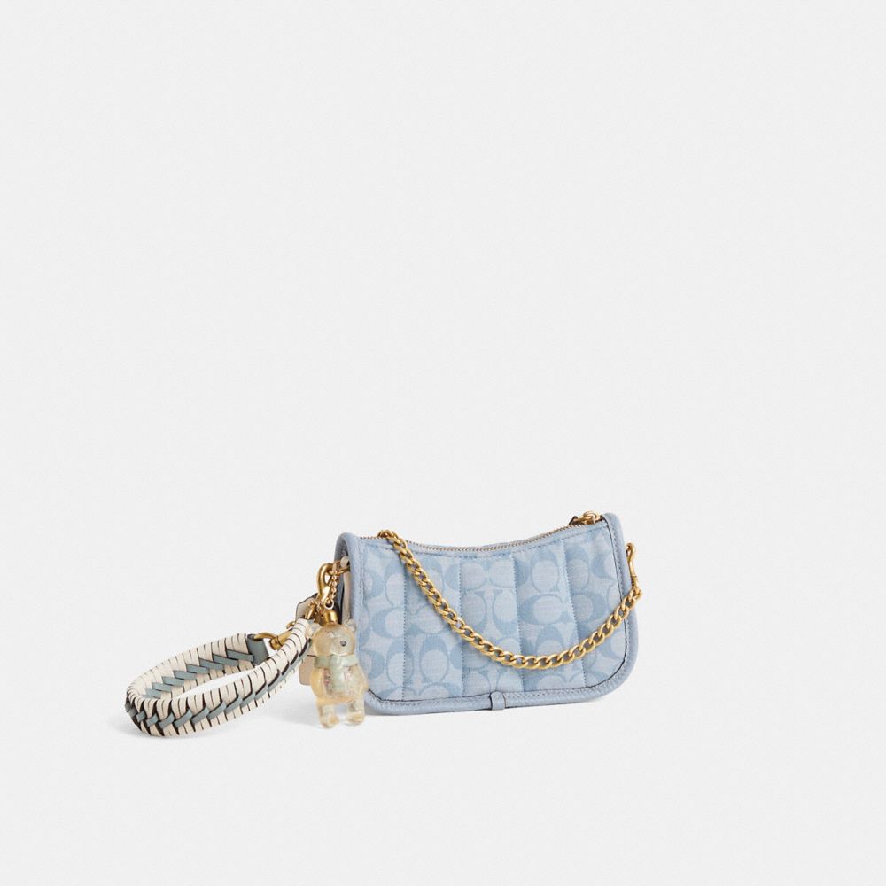 COACH®,Upcrafted Swinger Bag 20,,Angle View