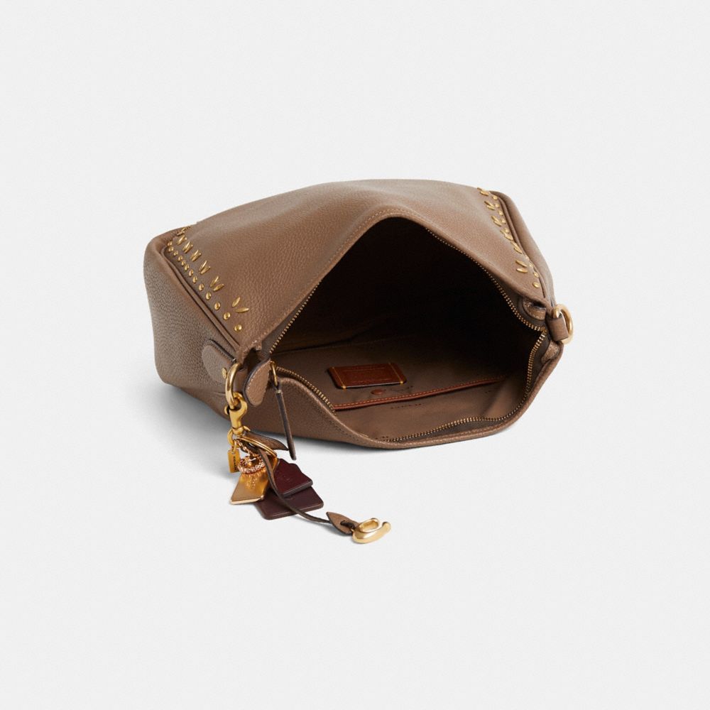 COACH®,Upcrafted Cary Shoulder Bag,,Inside View,Top View