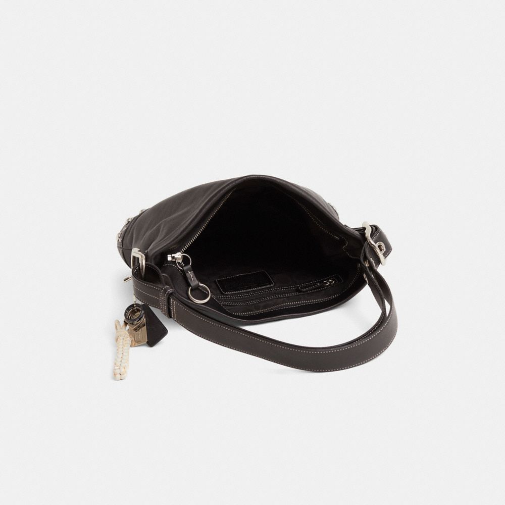 COACH®,Upcrafted Vintage Medium Soft Duffle,,Inside View,Top View