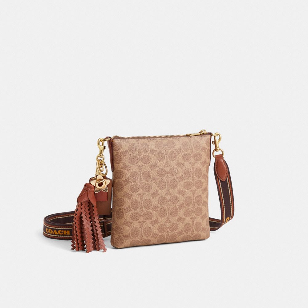 COACH®,Upcrafted Kitt Messenger Crossbody,,Angle View