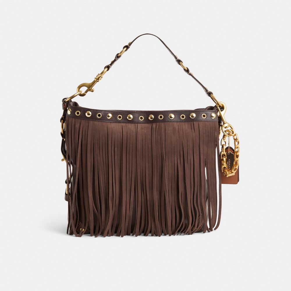 COACH®,Upcrafted Large Carly Shoulder Bag,,Front View