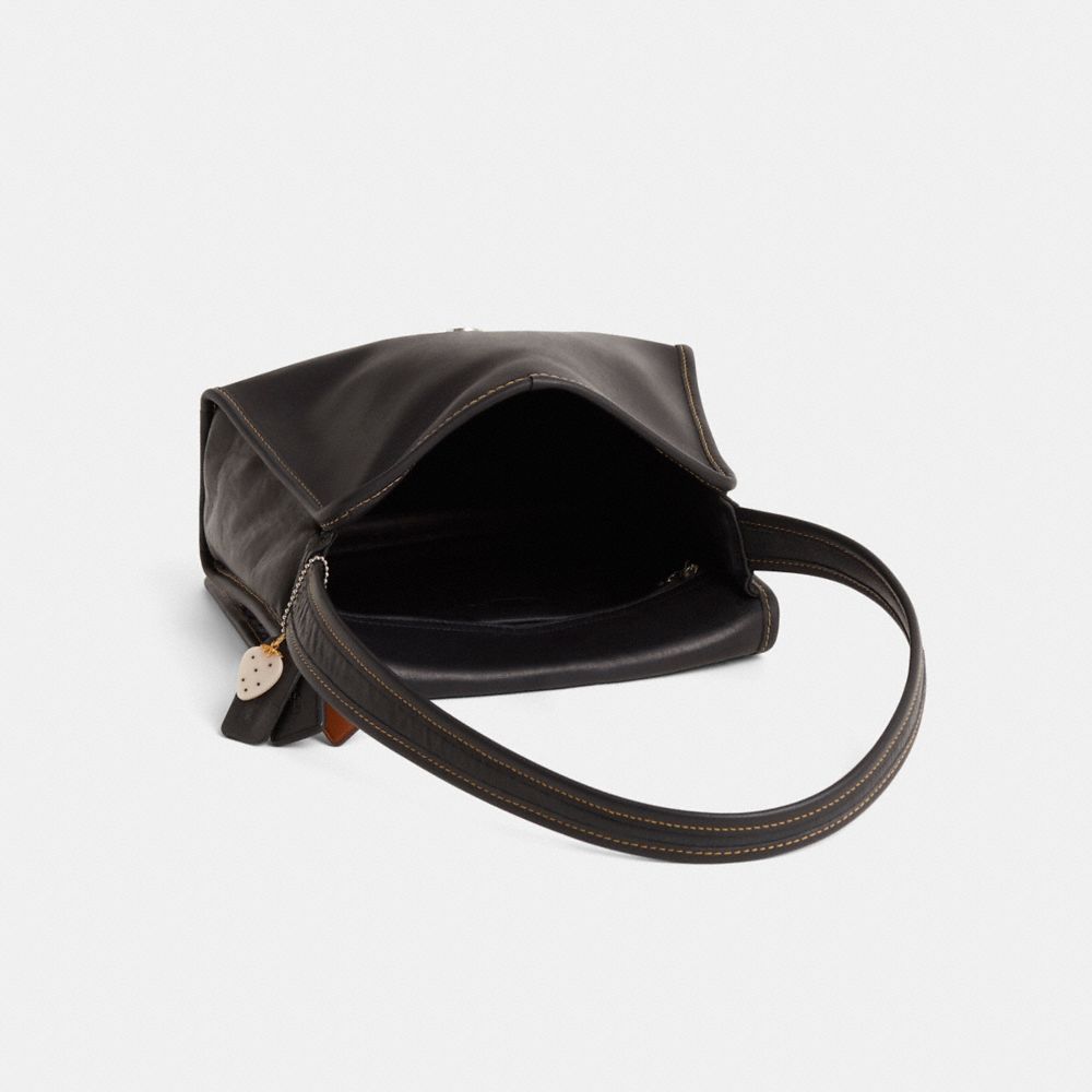 COACH®,Upcrafted Vintage Aero Flap,,Inside View,Top View