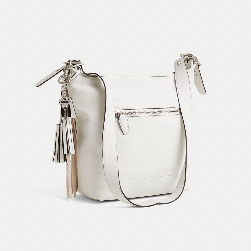 COACH®,Upcrafted Legacy Leather Duffle,,Angle View