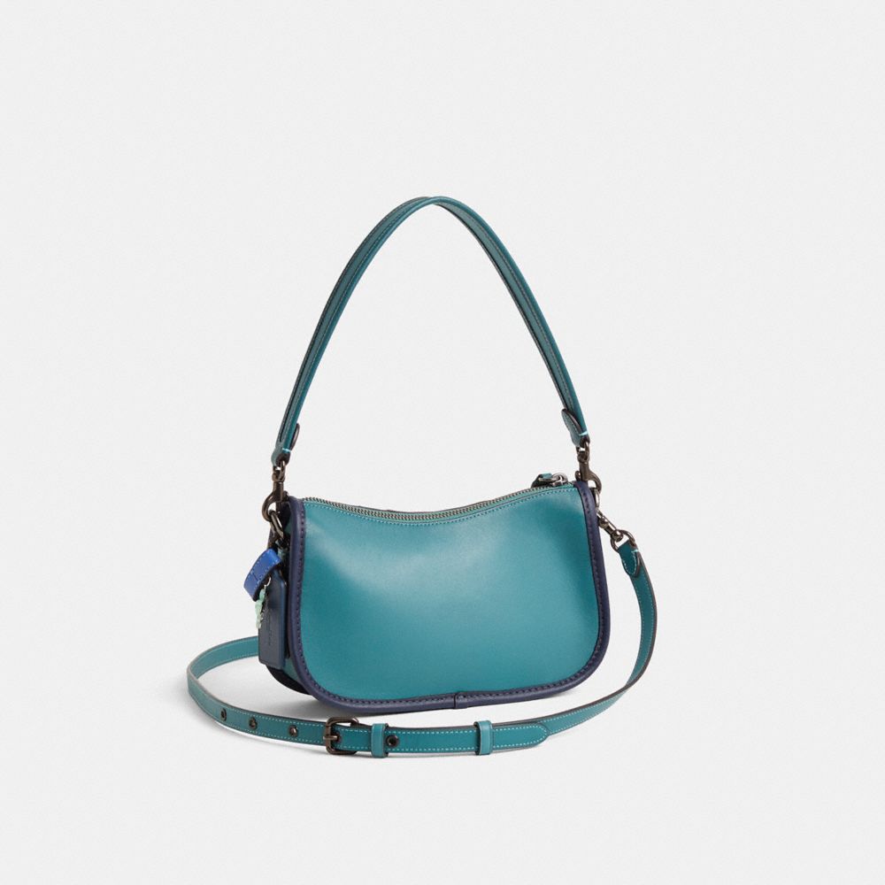 COACH®,Upcrafted Swinger Bag,,Angle View