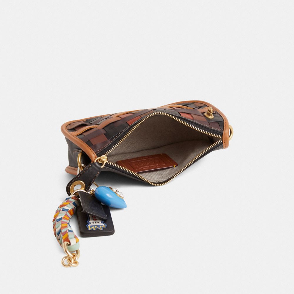 COACH®,Upcrafted Swinger Bag,,Inside View,Top View