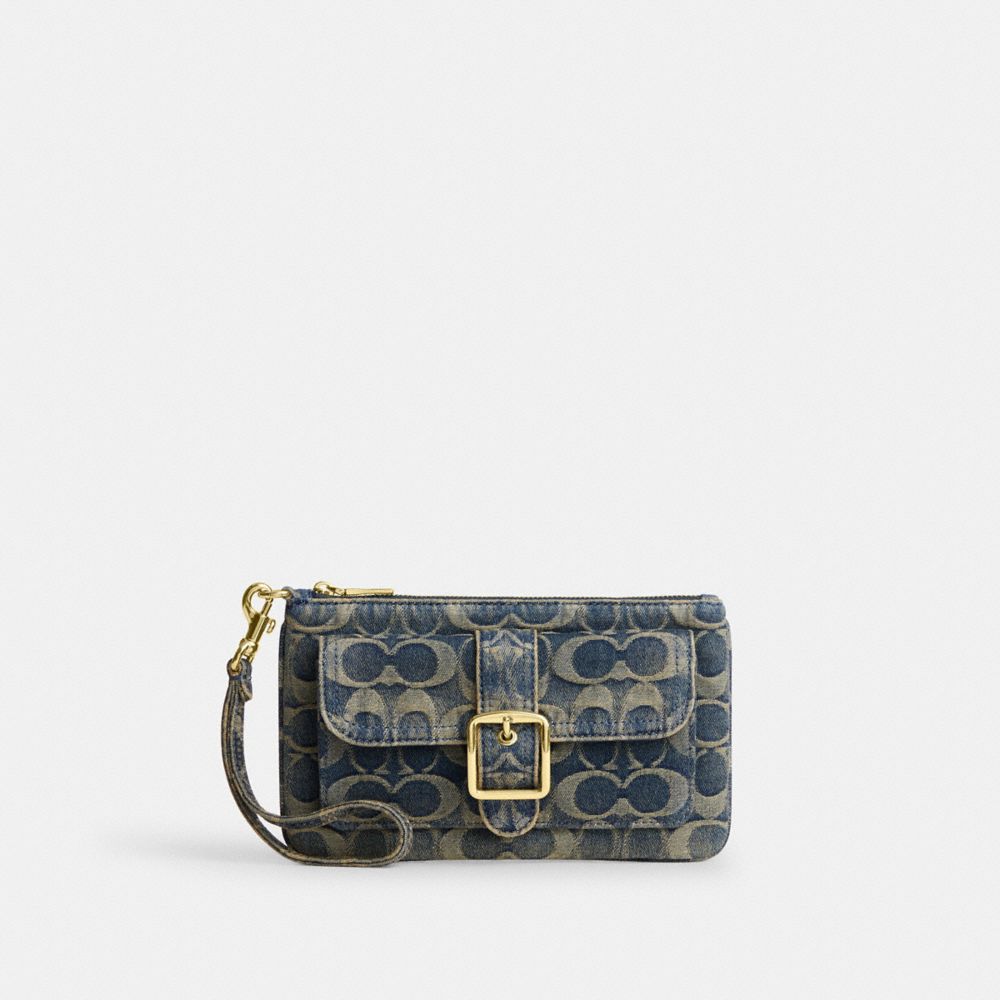 COACH®,Or/Denim,Front View