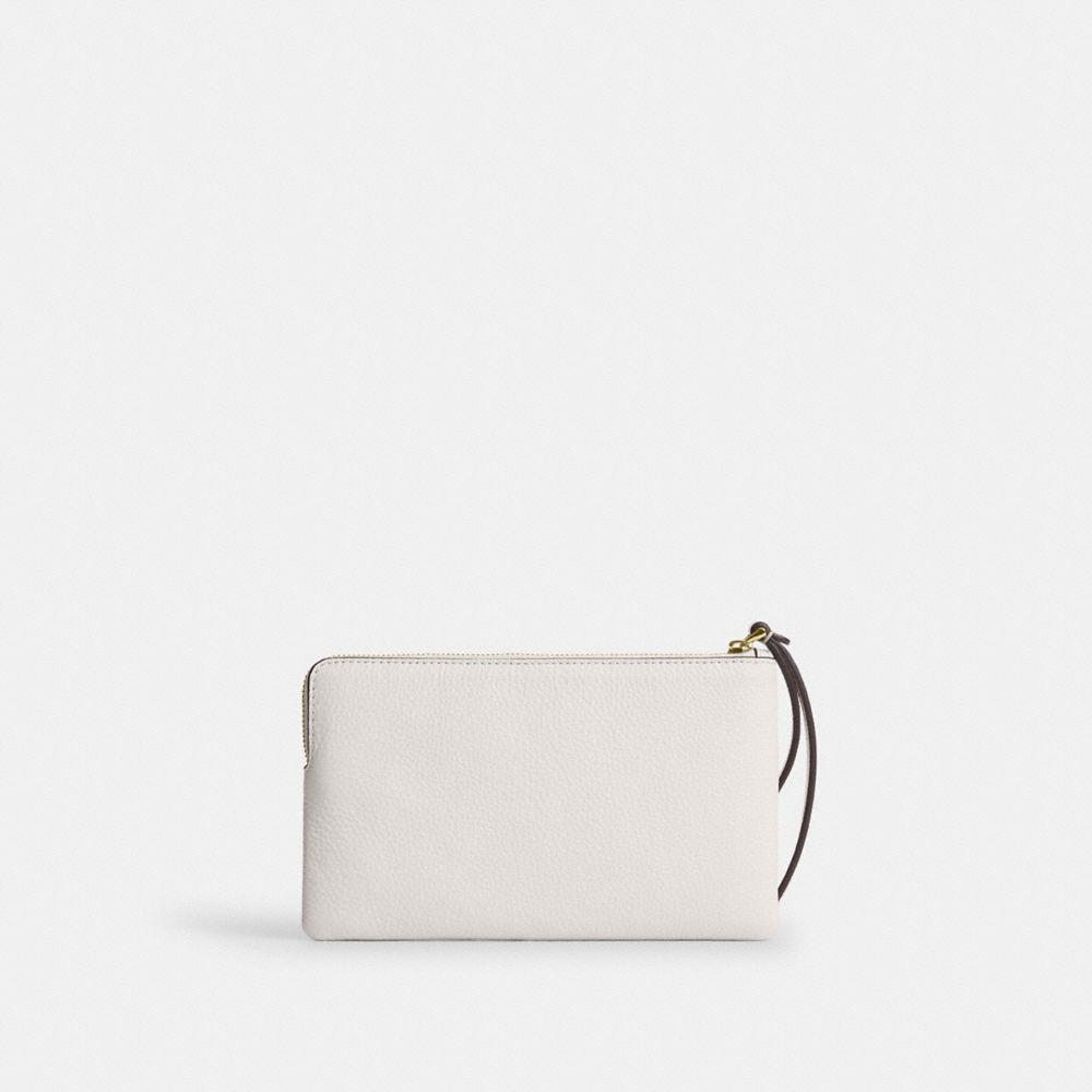 Large Corner Zip Wristlet | COACH®
