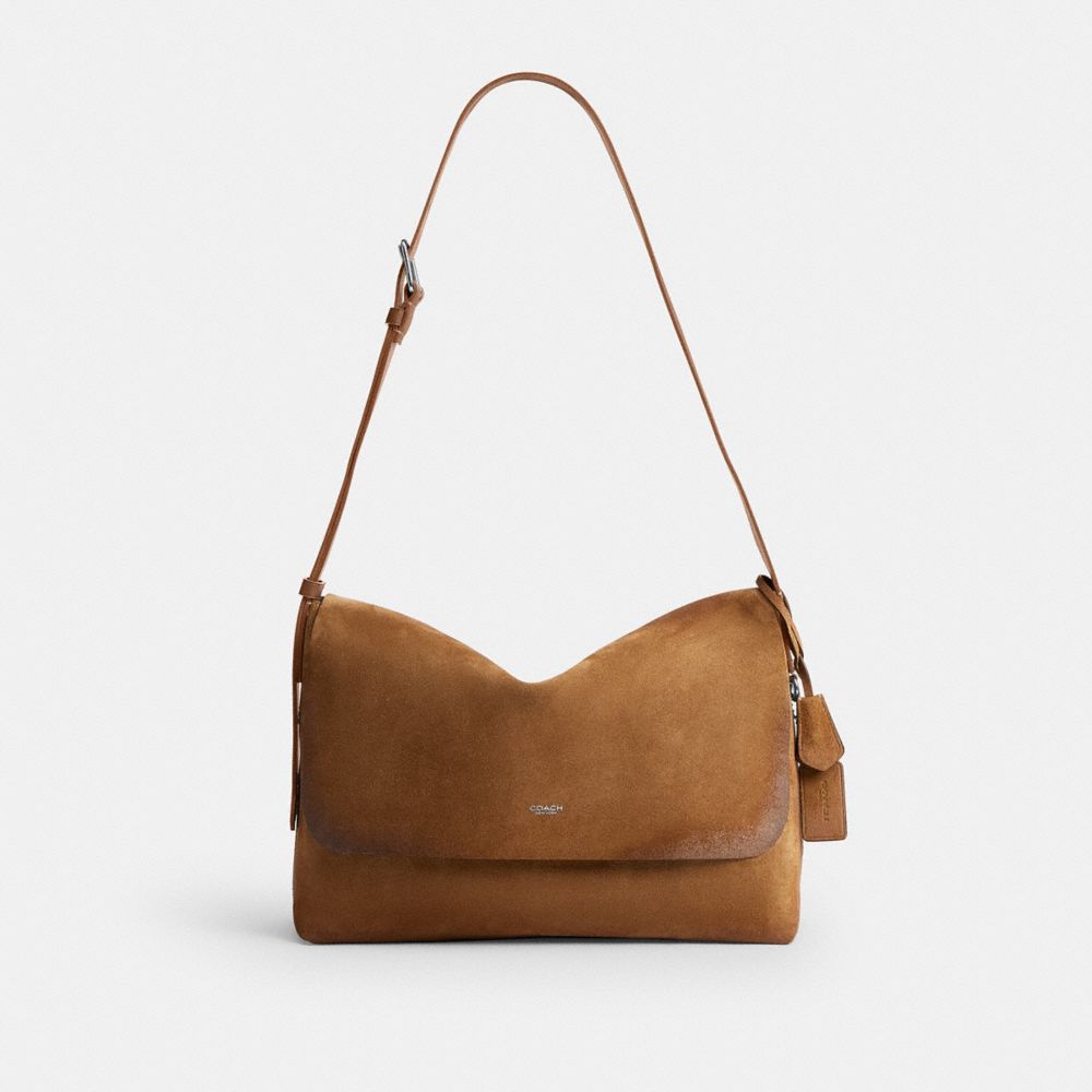 COACH®, ラドロー メッセンジャー バッグ, メッセンジャー&ボディバッグ,ﾃｨｰｸ,Front View